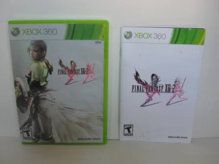 Final Fantasy XIII-2 (CASE & MANUAL ONLY) - Xbox 360